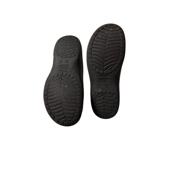 Womens Crocs Leopard Print Slip-On Clogs Size W8 Lightweight Comfort Shoes - Picture 6 of 8